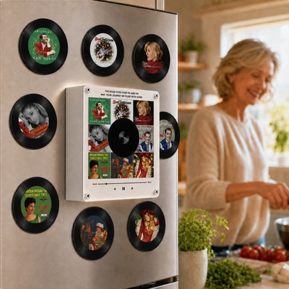 Holiday Vinyls Magnetic Record Player